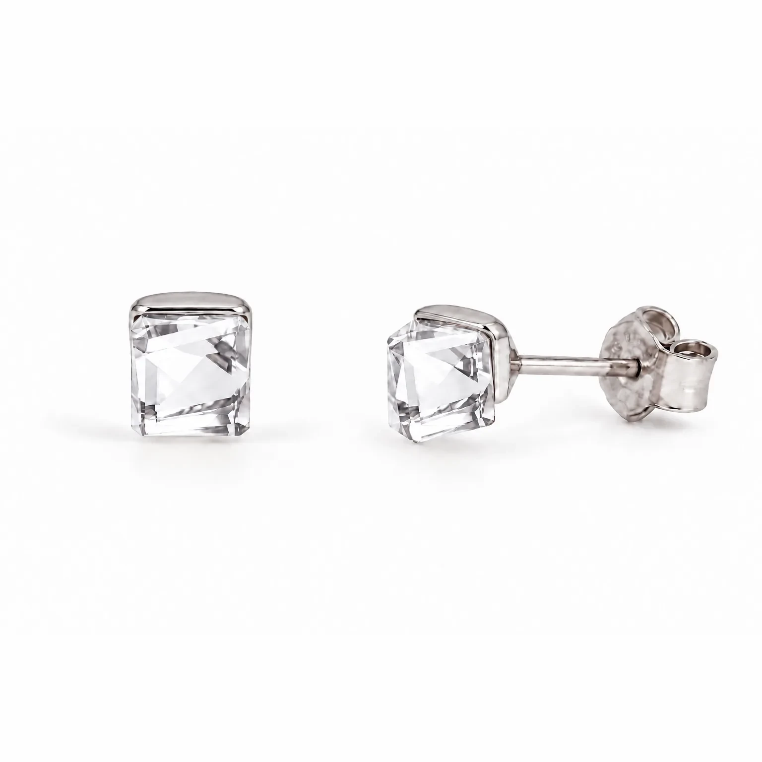 S210-4-3 Set Cub Crystal - Argint 925 - imagine 3
