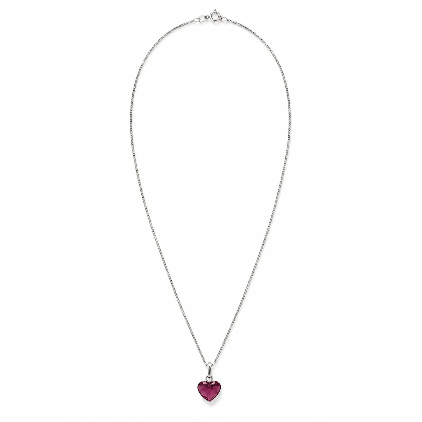 S215-3-3 Set Inima Dark Rose - Argint 925 - imagine 3