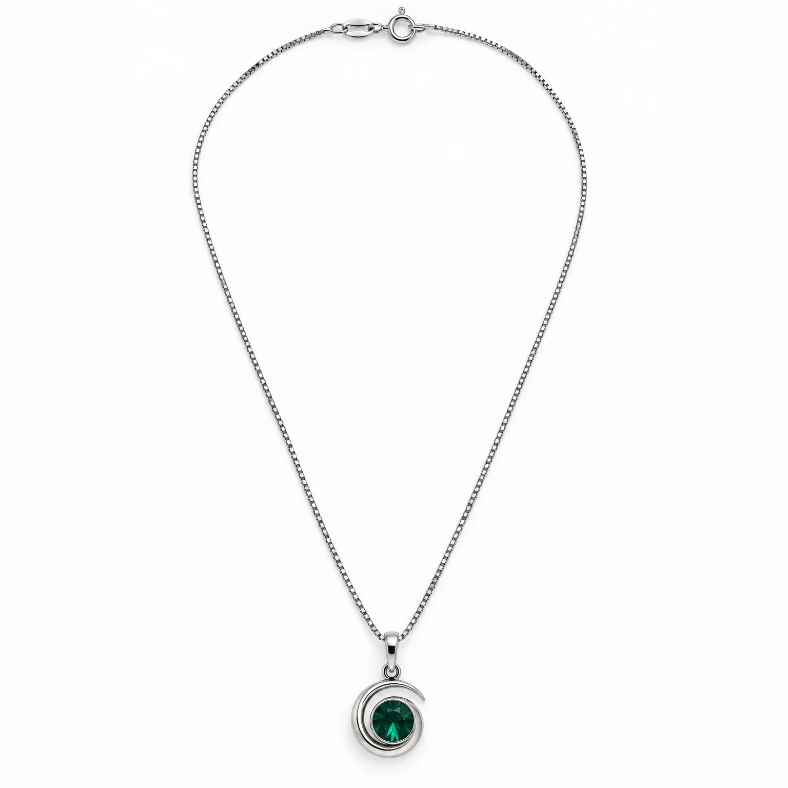 S230-3-1 Set Galaxia Emerald - Argint 925 - imagine 1