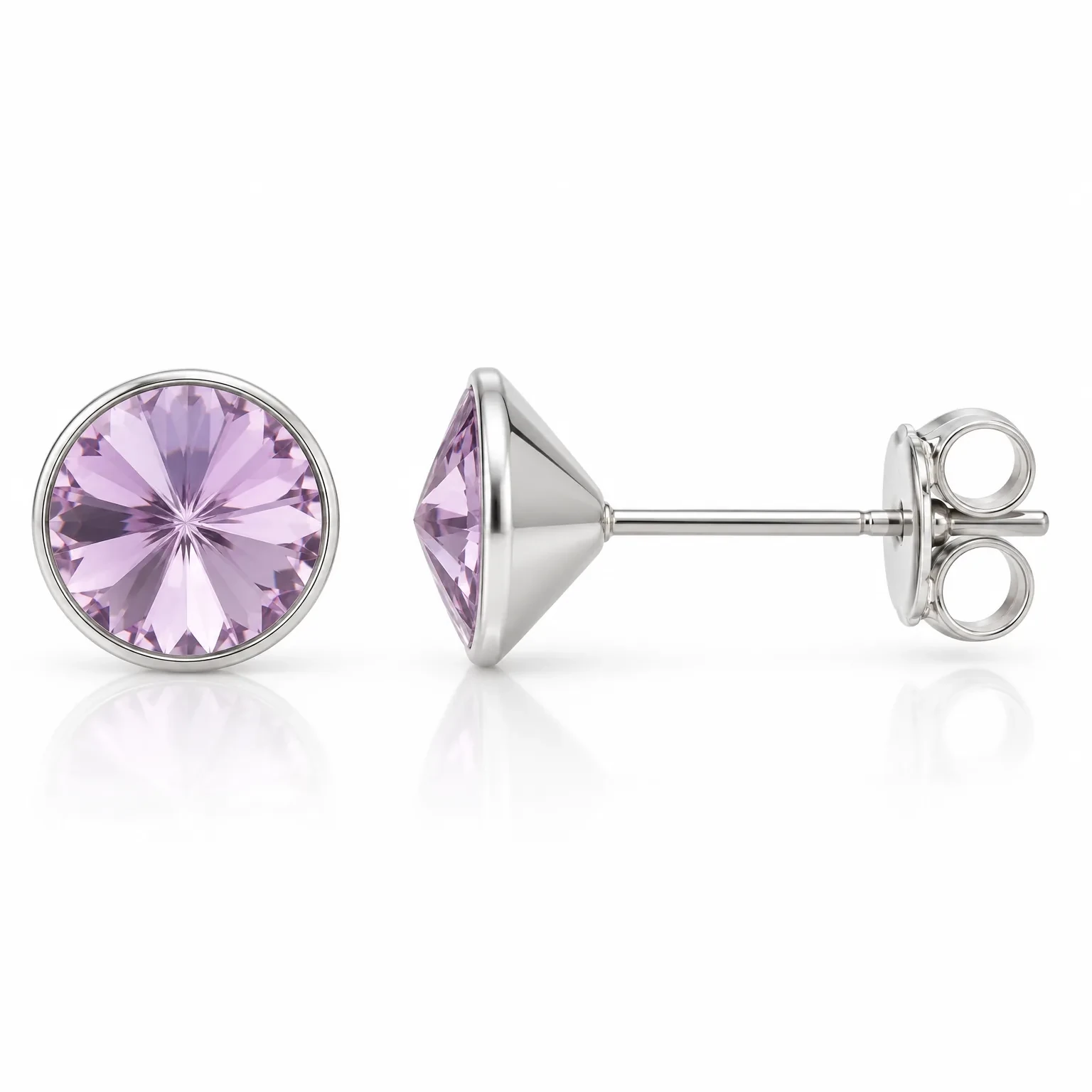 S230-4-2 Set Galaxia Light Amethyst - Argint 925 - imagine 2