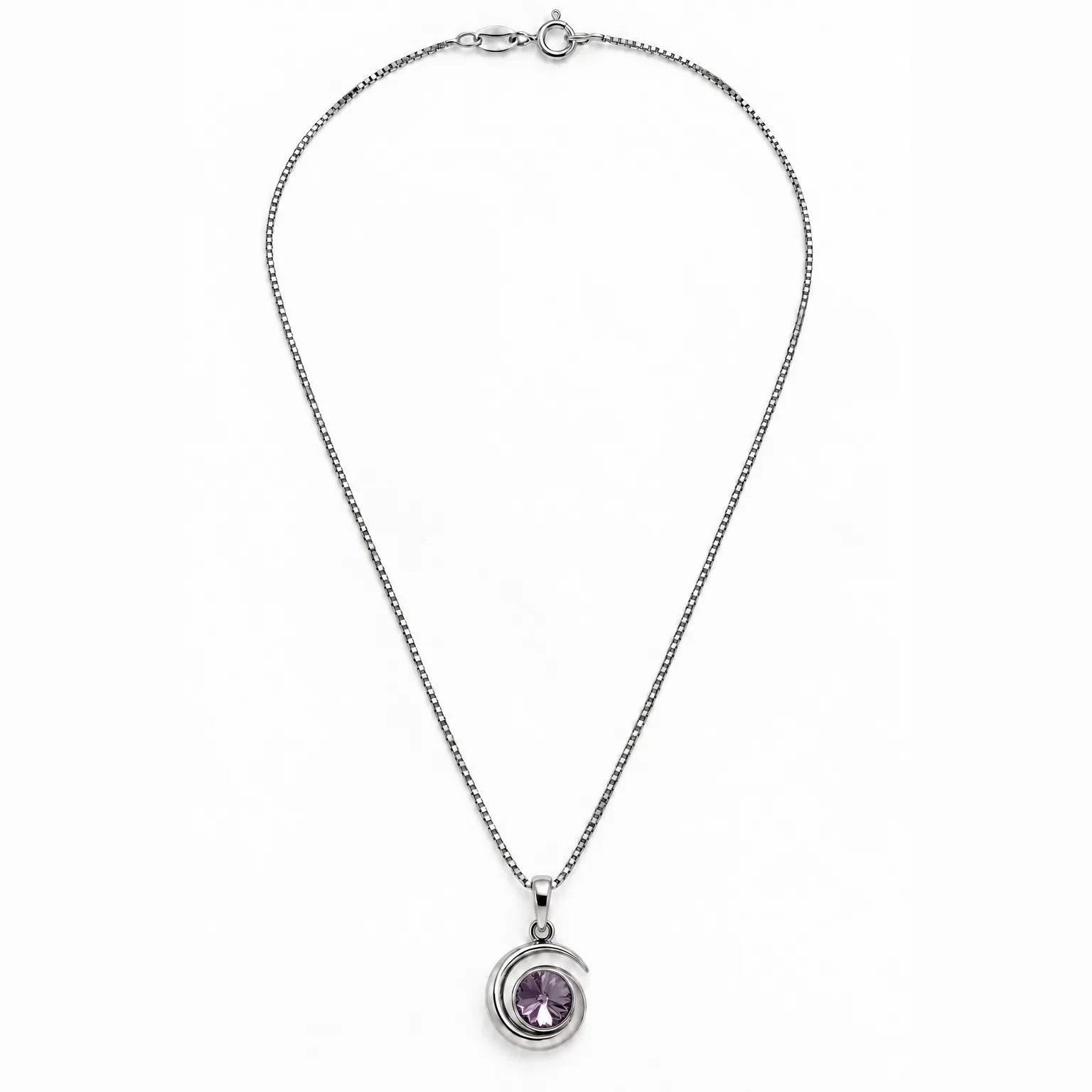 S230-4-3 Set Galaxia Light Amethyst - Argint 925 - imagine 3