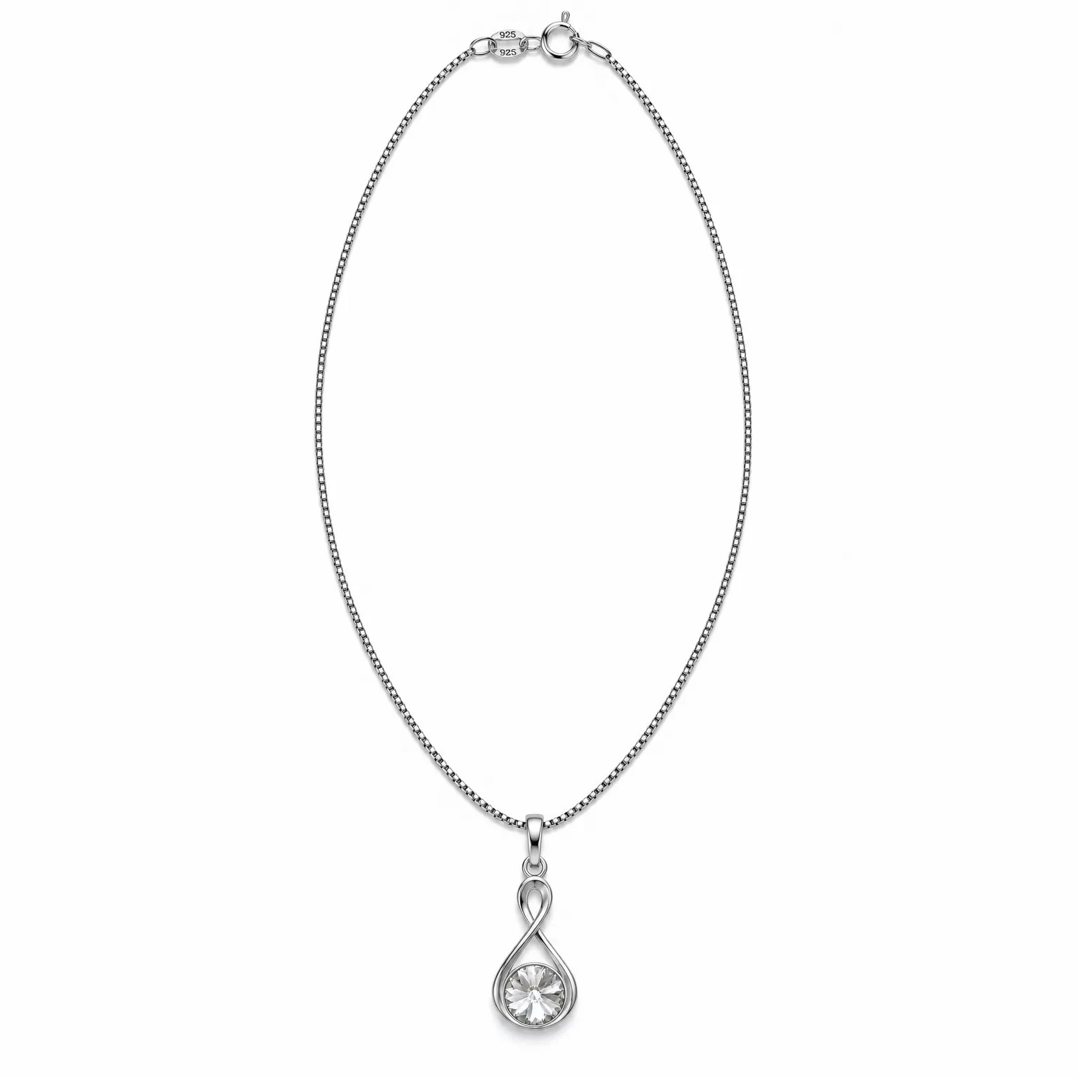 S230-8-3 Set Infinit Crystal - Argint 925 - imagine 3