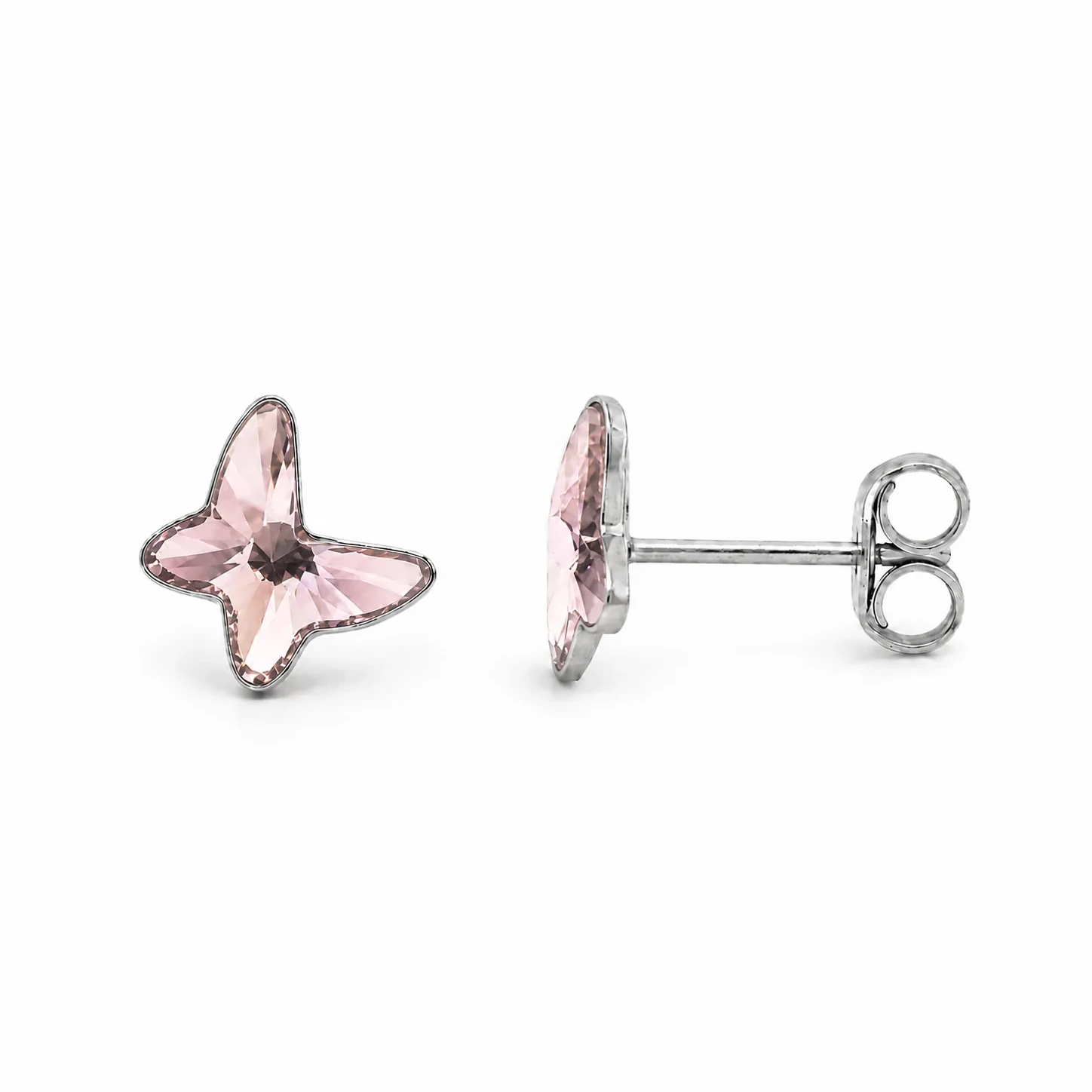 S275-5-1 Set Fluture Rosaline - Argint 925 - imagine 1